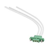 Harwin M300-FC70305F2-0450L Discrete Wire Cable Assemblies 3MM F/L CA 03 450MM 22AWG SIL