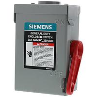 SIEMENS GNF221RA Enclosed Disconnect GDSS NF 2P2W 240V 30A NEMA 3R SERIES A