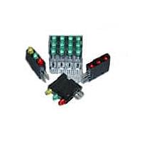 Dialight 564-0710-444F LED Circuit Board Indicators Backlight Tri-Level