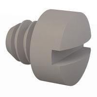 Essentra Components 010632F012 Machine Screw Fillister Slotted Screw, #6-32 Thread, 1/8 Lg