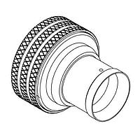 Radiall R183031017 Connectors 4.3-10 / STRAIGHT PLUG PUSH PULL SOLDER TYPE CABLE 1/2" SUPERFLEXIBLE CORRUGATED