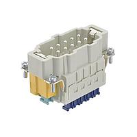 HARTING 09330102678 Inserts Han 10ES Press male insert (w/ PE Press)