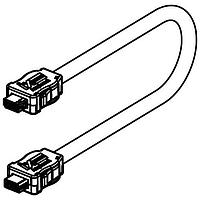 Amphenol Commercial Products ND9ACB2E0A Cat 6a ix Industrial IP20 ix to ix,Type A,5M