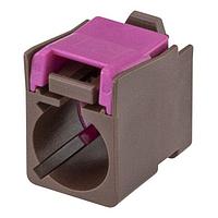 Rosenberger 59Z006-T00F Accessories Plastic housing Jack Right Angle F Brown