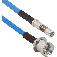 Amphenol SV Microwave MBSMP-085-S12DSMPM-180 RF Cable Assemblies SMP M BKHD to SMPM (Size 12) 18"Cable