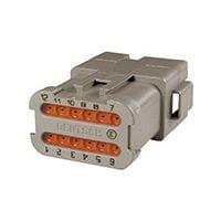 DEUTSCH - TE Connectivity DT04-12PA-CE07 12-Way DT RECP ASM
