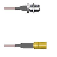 Amphenol Custom Cable Q-1T03W0005008i RF Cable Assemblies N-SJB/SMB-SP G316 8I