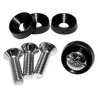 Hammond Manufacturing 1421A50 10-32 Screw and Washer Pack 10-32 SCREW & BLACK CUP WASHER