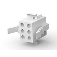 AMP Connectors - TE Connectivity 1-480690-0 Pin & Socket Connectors PLUG 6 POS NATURL