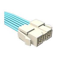 Samtec MRTDT-03-20-L-19.0-L1 Discrete Wire Cable Assemblies .100" Mini Mate(R) Double Row Panel Mount Discrete Wire Cable Assembly