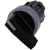 SIEMENS 3SU10322CF100AA0 Short Handle SELECTOR SWITCH. O-I. BLACK