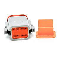 DEUTSCH - TE Connectivity DT06-08SA-COMPLETE 8-Way DT06-08SA CON & WEG