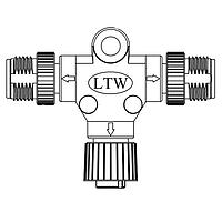 Amphenol LTW SS-050505-FMM-TS001 Circular Metric Connectors ACC, SEN, A Code, T ADA W/O CB