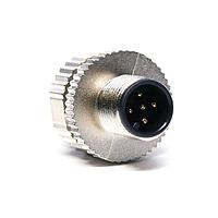 Amphenol LTW MSAS-06PMMS-SF8C50 Sensor Cables / Actuator Cables M Series Sensor Connector, M12, A Code, Metal, 2A, 06 pins, Male Connector, Male Contact, Hexagonal, Screw Thread, Solder, Receptacle With Cable/Wire, Length 500mm, IP68