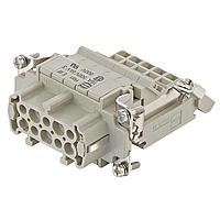 HARTING 09330104736 Inserts FEMALE INSERT 10 POLES+PE