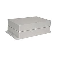 Bud Industries PN-1329-AMB PCB Enclosure IP68 NEMA 6P Box with Mounting Brackets (8.7 X 5.8 X 3 In)