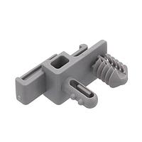 HellermannTyton 133-04509 Cable Mounting & Accessories MOUN ATTCH CLIP CONN GRA NAIL