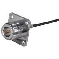 HUBER+SUHNER 25_N-50-2-9/133_NE Connectors N straight flange cable jack(f)