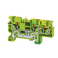 Altech CPG4/3 Ground Terminal Block DIN Term Blk Push-In Grnd 3 Conn