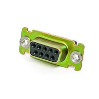 Cinch DECR9S Receptacle DSUB 9 F CRIMP R FLOA G ZINC