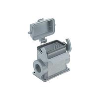 HARTING 19300100296 Housings SURFACE MOUNTING HSG HAN 10B 2 SIDE ENTRY