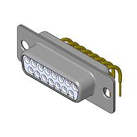 Molex / FCT 173109-0680 Receptacle FCT DSUB RA PC RCPT 15 PN