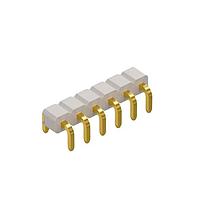 GCT (Global Connector Technology) BG304-02-A-0500-L-G Board to Board & Mezzanine Connectors 2w, 2.54mm Pth Hdr, U Shaped, Single Insul, LCP Natural, Box