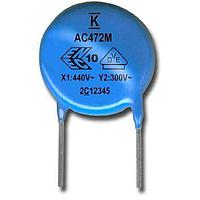 KEMET C907U270JZSDCAWL20 Encapsulated Industrial Grade Capacitor 440/300V 27pF SL 5% LS=7.5mm