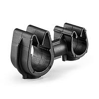 HellermannTyton 156-02307 MOC Clip to MOC Clip MOC Clip to MOC Clip, 7 mm, 9 mm, PA66HIRHSUV, Black, 2000/ctn