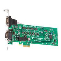 Brainboxes PX-310 RS-422/485 PCIe 2xRS422/485 1MBaud Opto Isolated