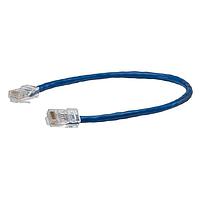 AIM-Cambridge / Cinch Connectivity Solutions 73-7772-1 Cat 5e CAT5E Assembled Patch Cable  1 ft  Blue