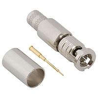 Amphenol RF 034-1025-12G Connectors 75OHM HD-BNC STRT CRIMP PLG