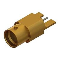 Amphenol SV Microwave 1211-66195-TD PCB Connectors SMP M QB Edge Launch Connector, Tin Dip