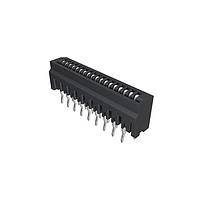 Amphenol FCI HLW18S-2C7LF Board Mount 1.00mm Flex Connectors, HLW-S series, 18 Position, Top Entry Non-ZIF Connector, 1mm (0.039inch) Pitch, Kinked Terminal