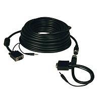 Tripp Lite P504-100-EZ VGA/SVGA Monitor Cable Tripp Lite 100ft Easy Pull SVGA VGA Monitor + Audio Cable w RGB Coax 100'
