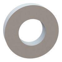 Essentra Components 17W04000 Flat Washer Flat Washer, .200 ID, .400 OD, .093 Thick