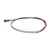 Dialight 558-1101-027F Indicators Red Panel Mount 14in lead, PVC Free