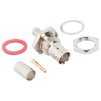 Amphenol RF 112205 Connectors BNC Str Crimp Jk for RG-59 75 Ohm Blkhd
