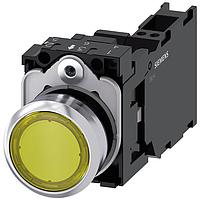SIEMENS A6X30144301 Standard Switches ILLUMINATED PUSHBUTTON. YELLOW