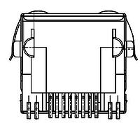 Adam Tech MTJ-623X1-N-HT-P355C-A Modular MODULAR JACK 6P2C