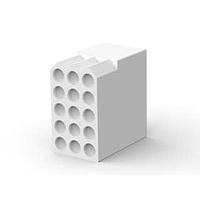 AMP Connectors - TE Connectivity 770105-1 Receptacle Housings RECPT 15P FREE HNG w/o detent lock