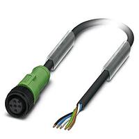 PHOENIX CONTACT 1421949 Sensor Cables / Actuator Cables SAC-5P- 0,3- PUR/M12FS P
