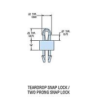 Heyco 10509F Metric Spacing HSP-MDL-AH-1-03M V-0 NATURAL
