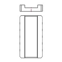 Laird Performance Materials 35U1260-220 Ferrite Cores Ferrite Core for Automotive Busbar