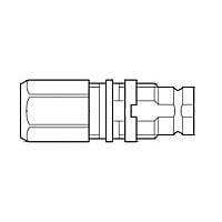 AMP Connectors - TE Connectivity 3-1393682-3 RF Connectors / Coaxial Connectors V23612A 603G 45=GEHAEUSEKUPPLE