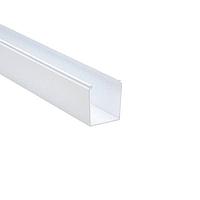 HellermannTyton 181-00224 Solid Wall Wiring Duct Solid Wall Wiring Duct, 2.5" x 3", Non-Adhesive, PVC, White, 120ft/Carton
