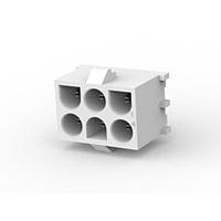 AMP Connectors - TE Connectivity 643749-1 Headers HDR PIN 2X03C VRT V2