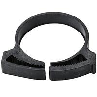 HellermannTyton SNP32GHS0K2 Conduit Clips Snapper Hose Clamp, 1.23" - 1.41" Bundle Diameter, PA66GF13, Black, 50/pkg