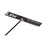 Linx Technologies - TE Connectivity ANT-W63-FPC-LH150M4 PCB Antennas WiFi6 GHz FPC antenna, 45x7mm, orthogonal cable egress, 150mm cable, MHF4