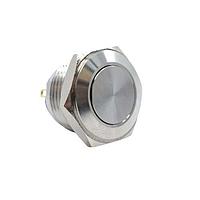 E-Switch PV6F240SS-3R1-M15 Anti-Vandal Anti-vandal, SPST, Off-(On), Panel Mount, Front, Silver, LED, RGB, IP65